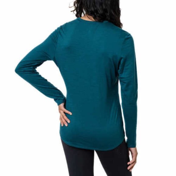 Seg'ments Washable Merino Wool Top Womens XXL Long Sleeve Stretch Tee Shirt NWT - Picture 8 of 11
